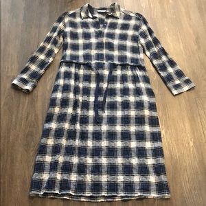 & Other Stories plaid dress